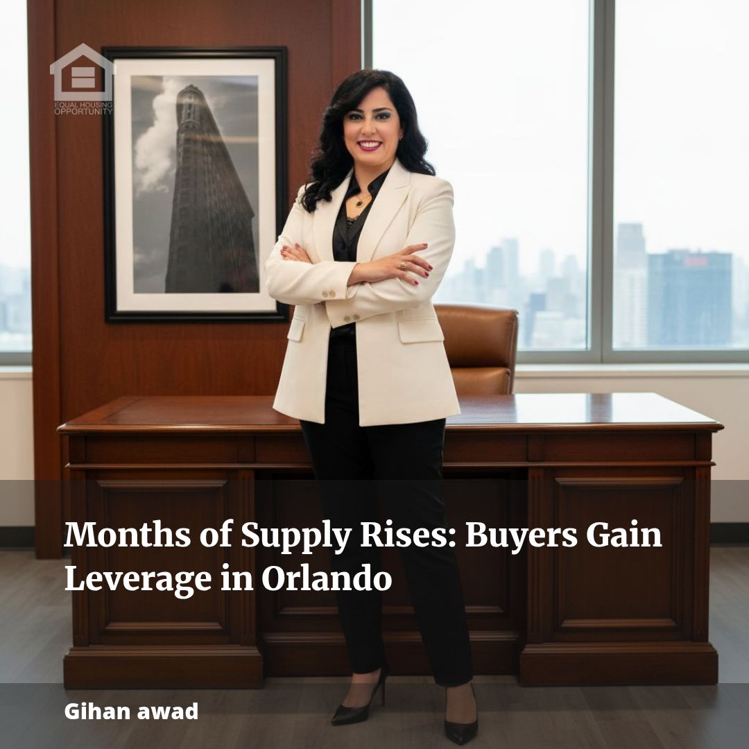 Months of Supply Rises: Buyers Gain Leverage in Orlando