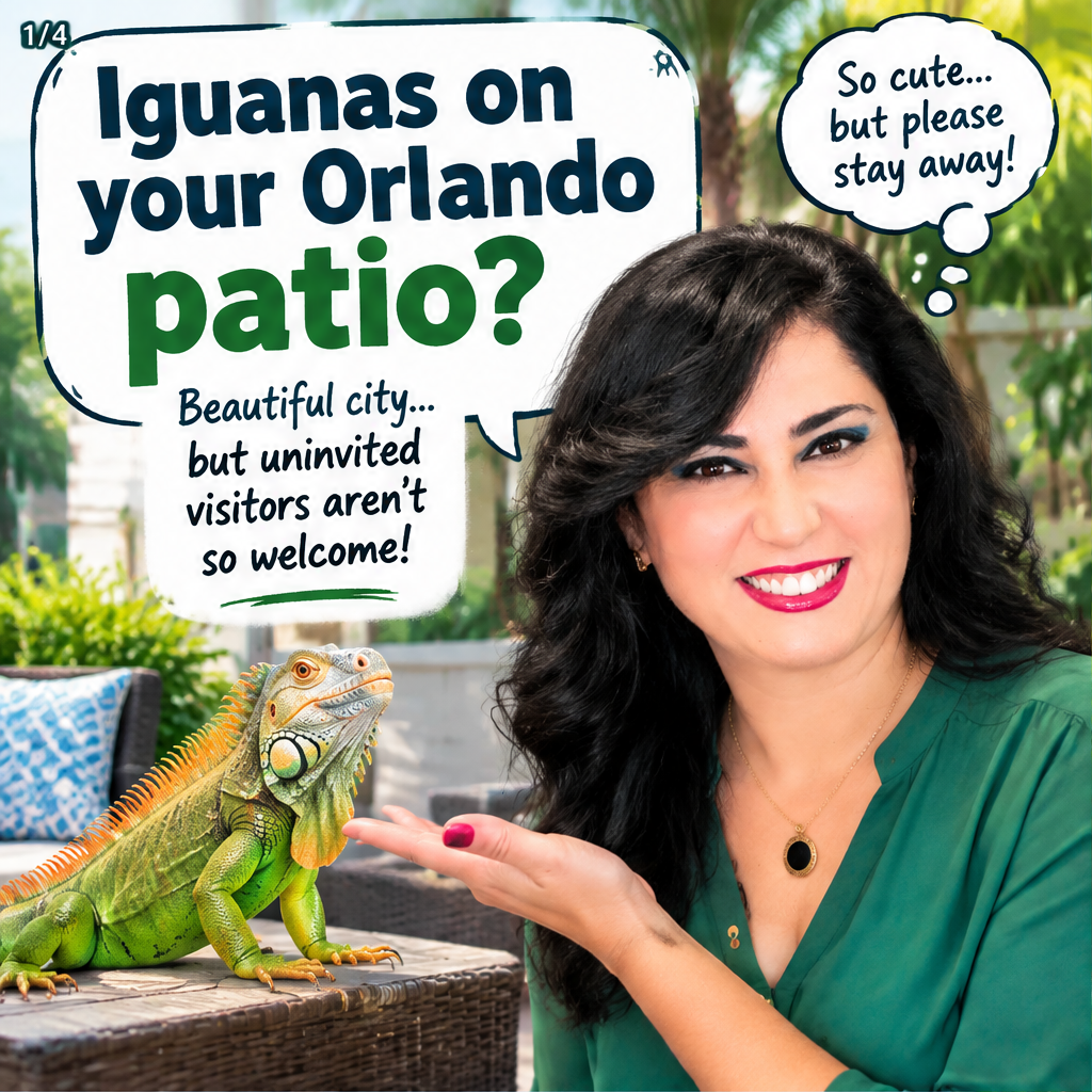 Iguana-Proof Your Orlando Patio